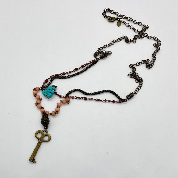 Boho Multi-Strand Necklace - Picture 2 of 6